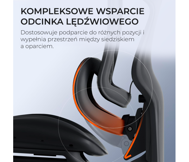 Sihoo DORO C300 PRO Mesh czarny - 1542252 - zdjęcie 6